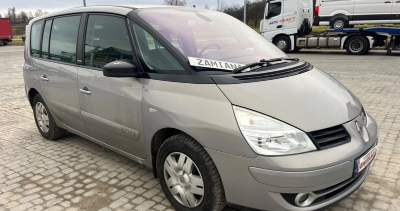 renault małopolskie Renault Espace cena 14800 przebieg: 280000, rok produkcji 2008 z Pułtusk